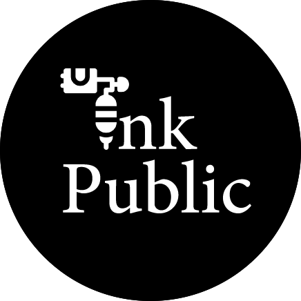 Ink Public Logo in dark background